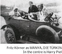 Fritz Krner as MANYA, DIE TRKIN In the centre is Harry Piel